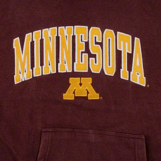 Minnesota Golden Gophers Maroon Acid Washed Mascot Hooded Sweatshirt 