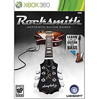 Ubisoft® Rocksmith Guitar And Bass, Dance And Music, Xbox 360 