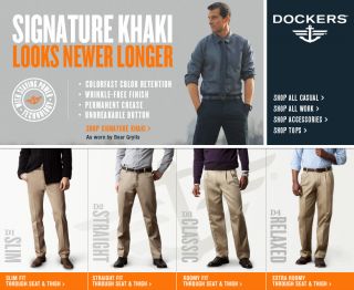 Dockers Mens Clothing   Shop Dockers Dress Pants, Khakis & Pants 