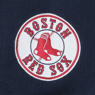 Boston Red Sox Full Zip Sherpa Lined Hooded Sweatshirt 