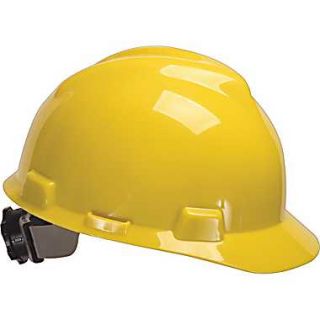 MSA Safety® V Gard® Protective Caps and Hats, Polyethylene, Large 