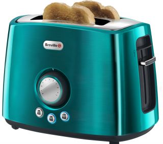 BREVILLE Rio VTT366 2 Slice Toaster   Teal  Pixmania UK