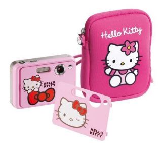 INGO Ensemble appareil photo numérique Hello Kitty + housse 