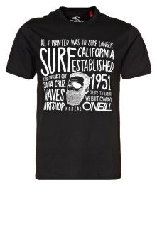 Neill SURF WANTED   T Shirt   black out   Zalando.de