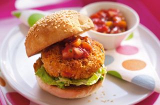 Sweet Potato And Vegetable Burgers   Childrens Recipes   Tesco Real 