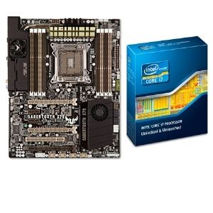 ASUS Sabertooth X79 TUF Edition Motherboard and Intel Core i7 3930K 3 