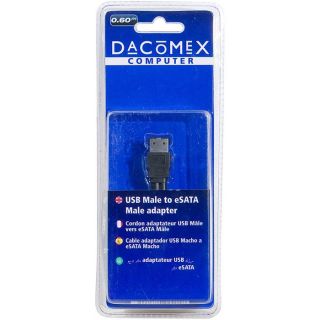Dacomex Adapateur USB /e Sata   Achat / Vente CABLE E SATA Dacomex 