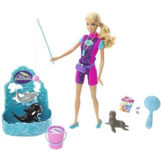Barbie Coffret Barbie et les Dauphins + Accesoires   Achat / Vente 