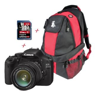 Pack CANON EOS 550D + EF S 18 55mm + SD 8Go + Sac   Achat / Vente 