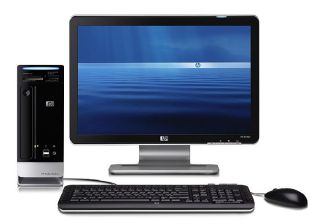 The sleek, black HP Slimline S3720F wont take over your desk (see 