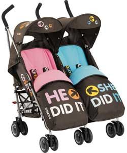 Buy Cosatto Twin Pushchair   Who Dun it at Argos.co.uk   Your Online 