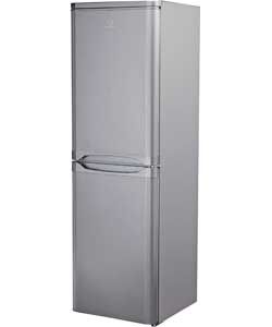 Buy Indesit CAA55 Silver Fridge Freezer   Instal/Del/Recycle at Argos 