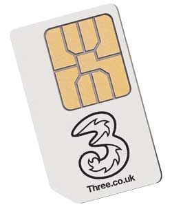 Buy 3 Pay As You Go Tablet SIM Card   3GB at Argos.co.uk   Your 