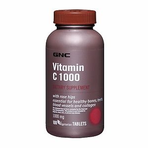 Buy GNC Vitamin C 1000 with Rose Hips, Tablets & More  drugstore 