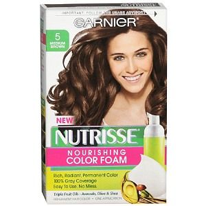 Buy Garnier Nutrisse Nourishing Color Foam Permanent Haircolor, Medium 