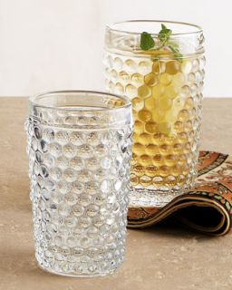 Hobnail Glassware   The Horchow Collection