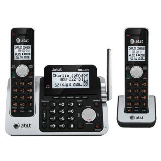 AT&T CL83201 DECT 6.0 Digital Dual Handset Cordless Phone With Digital 
