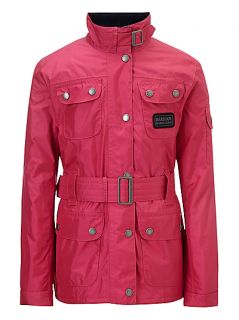 Buy Barbour International Quilted Jacket, Pink online at JohnLewis 