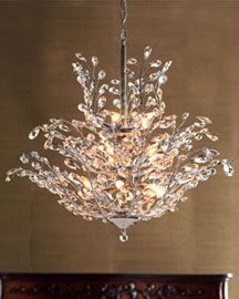 Coral Chandelier   The Horchow Collection