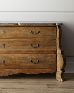 Concetta Three Drawer Chest   The Horchow Collection