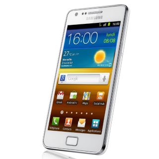 SAMSUNG SGH I9100 Galaxy S II Blanc   Achat / Vente SMARTPHONE SAMSUNG 