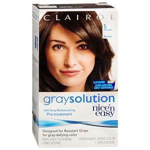 Clairol Natural Instincts Haircolor, Roasted Chestnut Dark Warm Brown 