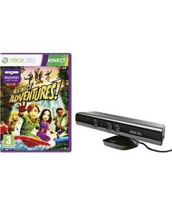 Video clip of Microsoft Xbox 360 Kinect Sensor with Kinect Adventures 