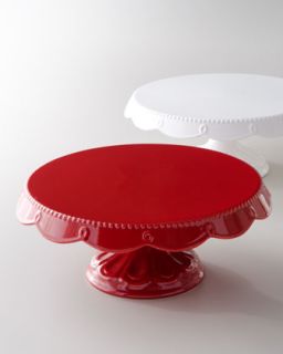 Bianca Scalloped Cake Plates   The Horchow Collection