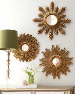 Sunburst Mirrors   The Horchow Collection