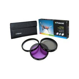Polaroid HD Multi Coated Glass   Juego de 3 filtros de 72 mm con 
