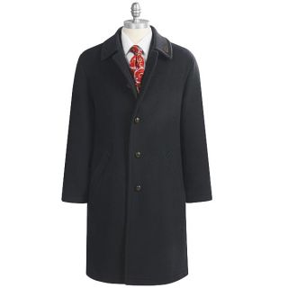 Amadeus Wool Cashmere Loden Overcoat (For Men)   Save 0% 