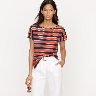 Gondola stripe top   blouses   Womens shirts & tops   J.Crew