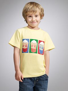 Buy John Lewis Boy Poptastic T Shirt, Yellow online at JohnLewis 