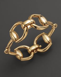 Gucci 18K Yellow Gold Horsebit Bracelet  