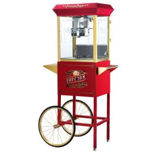Great Northern Popcorn Princeton Eight Ounce Antique Popcorn Machine 