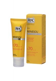 Bloqueador Roc Solar Minesol Antioxidante FPS70   Compre Agora 