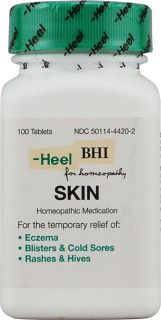 Heel BHI Skin Homeopathic Medication    100 Tablets   Vitacost 