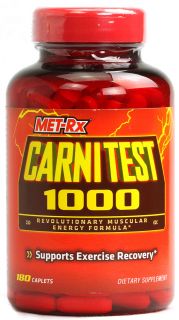 MET Rx CarniTest 1000    180 Caplets   Vitacost 