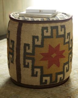 Kilim Ottoman   The Horchow Collection