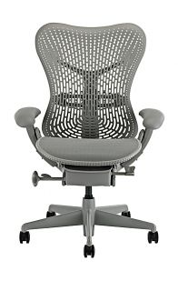 Buy Herman Miller Mirra Office Chair, Shadow Grey online at JohnLewis 
