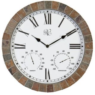 River City Clocks Indoor / Outdoor Tile Clock 