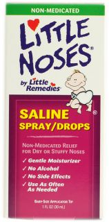 Little Remedies Little Noses® Saline Spray Drops    1 fl oz 