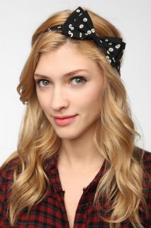 Bowtie Headwrap   Urban Outfitters