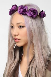 Cult Gaia Lana Flower Crown Headwrap   Urban Outfitters