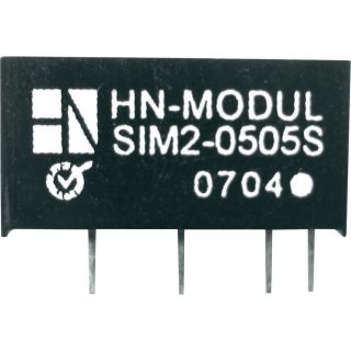 DC/DC Wandler 2 W SIM2 SIL7 HN Power SIM2 0505S SIL7 In 5 V Out 5 V 