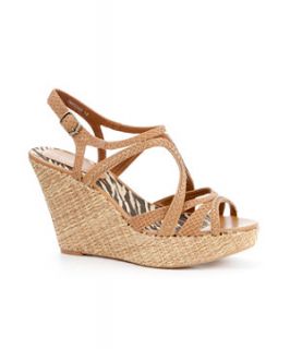 Tan (Stone ) Brown Woven Strap Wedges  244334918  New Look