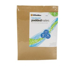 OfficeMax Padded Mailers (Brown)