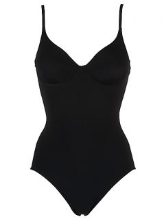 Buy John Lewis Firm Control All in One Body Suit, Black online at 