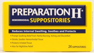Preparation H Hemorrhoidal Suppositories    24 Suppositories 