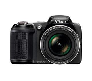 Nikon Coolpix L810 16MP 26X Optical Zoom Black Digital Camera